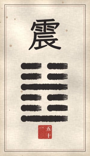 The Arousing, I Ching, 64 hexagrams