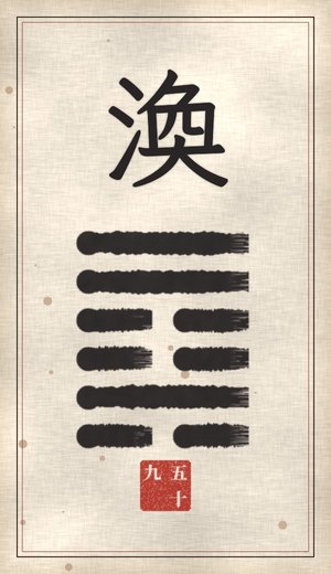 Dispersion, I Ching, 64 hexagrams