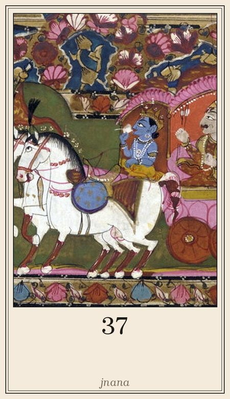 Leela deck, square 37 True awareness (gyana)