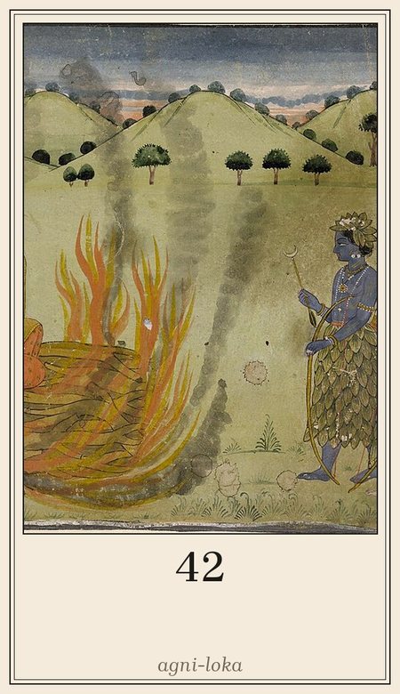 Leela deck, square 42 Plane of fire