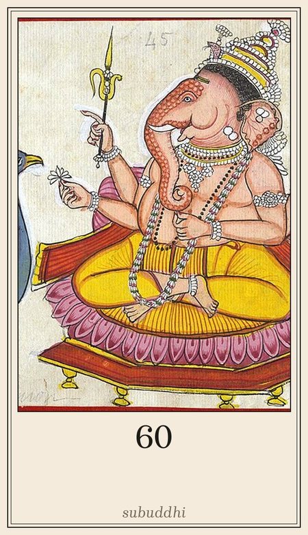 Leela deck, square 60 Positive intellect