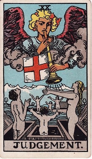 Judgement, Classic Tarot, Pamela Colman Smith 1909 · 78 cards